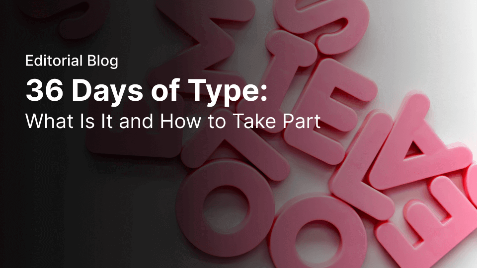 36 Days of Type: Hvad er det, og hvordan kan man deltage?