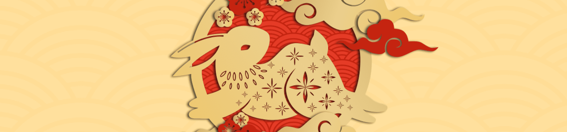 Hvordan man tegner en kinesisk nytår af kaninen vinduesdekoration