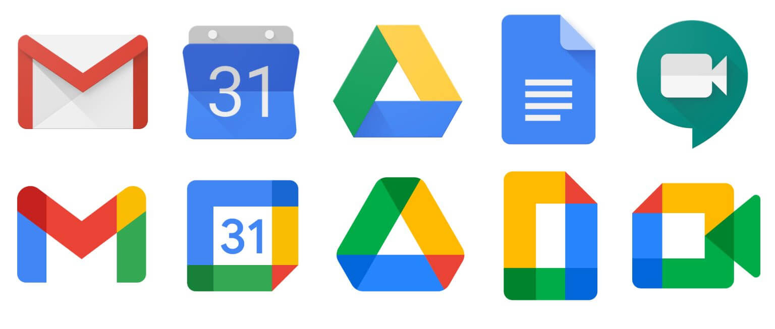 새로운 Google 아이콘이 왜 이상하게 보입니까?